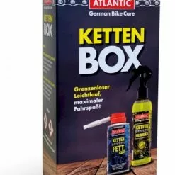 Atlantic Mineralölwerk GmbH Atlantic Ketten Box Kettenreiniger 200 Ml - Kettenfett PTFE 150 Ml