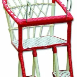 BIKE&CO Aumüller Puppensitz 18 X 22 X 25 Cm Rot/weiß