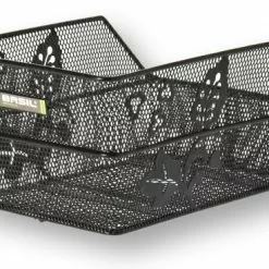 Basil Korb Cento Flower Schwarz Für Die Schultasche - Festmontage