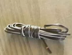 BIKE&CO Dynamokabel Lichtkabel 2-adrig 2100 Mm Schwarz