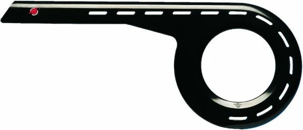 Hebie Kettenschutz Ohne Befestigungsteile Schwarz 44-48 Zähne 3 Hebie Kettenschutz Ohne Befestigungsteile Schwarz 44-48 Zähne