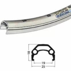 BIKE&CO Hinterrad 28 Zoll Hohlkammer-Alufelge 8/9 Fach Kassette