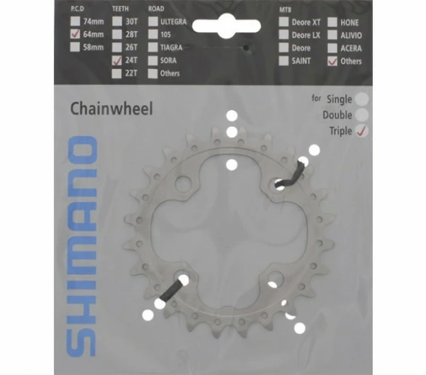 Shimano Kettenblätter Trekking FC-T551 3 Shimano Kettenblätter Trekking FC-T551