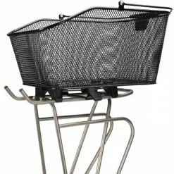 KLICKfix Hinterrad-Korb City Korb II KorbKlip Schwarz