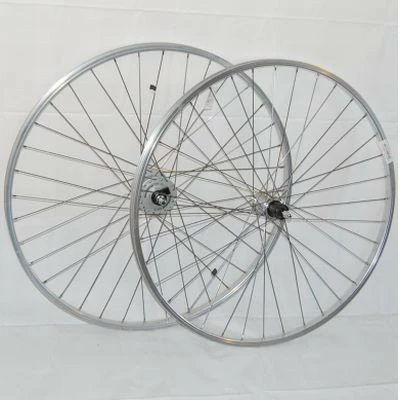 Fahrrad Richter Laufradsatz 28 Zoll Aluminium Silber Nabendynamo / Freilaufkörper 7-fach 3 Fahrrad Richter Laufradsatz 28 Zoll Aluminium Silber Nabendynamo / Freilaufkörper 7-fach