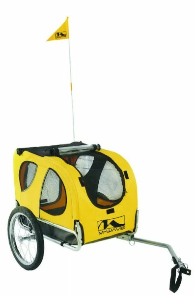 Messingschlager M-WAVE Hundeanhänger 3 Messingschlager M-WAVE Hundeanhänger