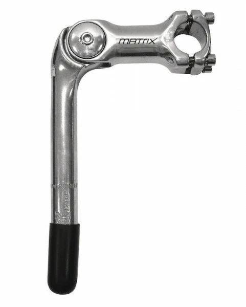 BIKE&CO Matrix Alu Vorbau Verstellbar ST7 22,2mm Silber 3 BIKE&CO Matrix Alu Vorbau Verstellbar ST7 22,2mm Silber