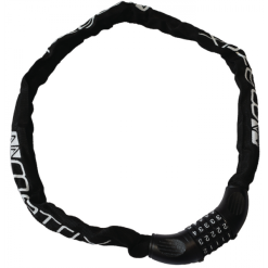 BIKE&CO MATRIX Zahlen- Kettenschloss Schwarz