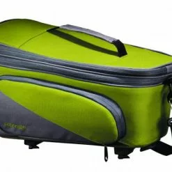 Racktime Gepäckträgertasche Talis Plus Trunk Bag Lime Green/stone Grau