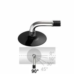 Diverse Schlauch Mit Winkelventil 8 Zoll 225X55 Autoventil 90°/90°