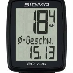 SIGMA SPORT SIGMA Fahrradcomputer BC 7.16 Schwarz -Proline Verkäufe sigma fahrradcomputer bc 7 16 schwarz 3640 47896 600x600