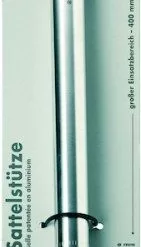 BIKE&CO TAQ-33 Patentsattelstütze 31,6 Aluminium Silber