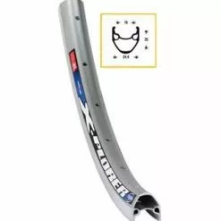 BIKE&CO Vorderrad 28 Rigida X-Plorer Schnellspanner