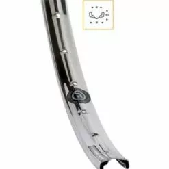 BIKE&CO Vorderrad 28 Zoll Westwood Edelstahl MitNabendynamo DH-C3000-3N